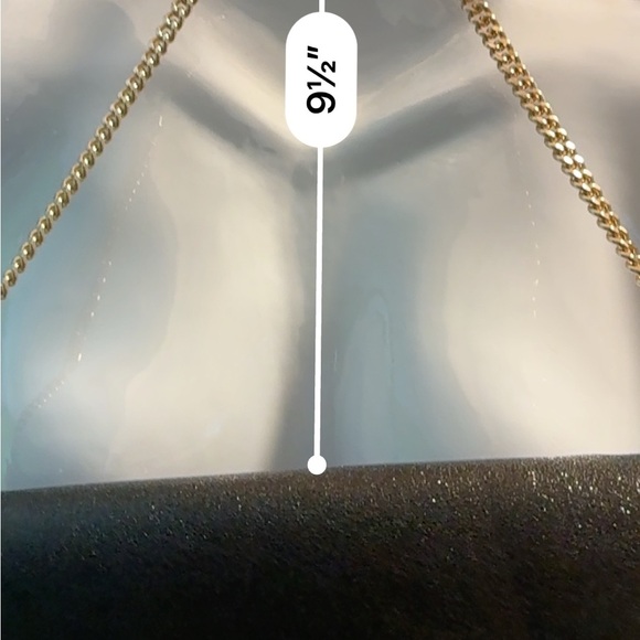 Rebecca Minkoff Black and Glitter Zip Clutch - Picture 7 of 13